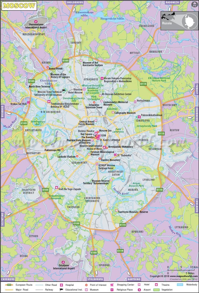 Moskau kat
