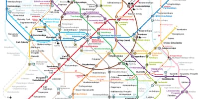 Angletè estasyon Moskou kat jeyografik