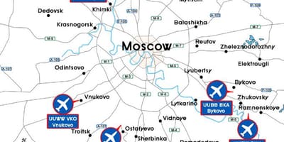 Moskou ayewopò kat nan tèminal