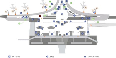 Sheremetyevo ayewopò kat tèminal d